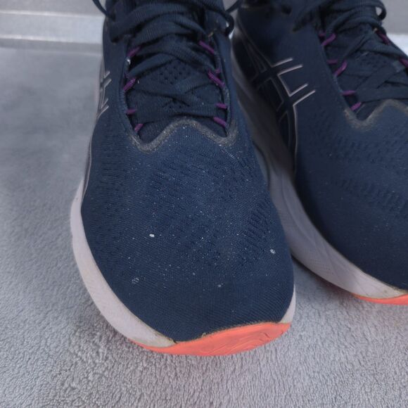 Asics Gel-Nimbus 25 Women's Size 9 Wide Blue Lilac Train Athletic Running Shoe - Picture 7 of 14